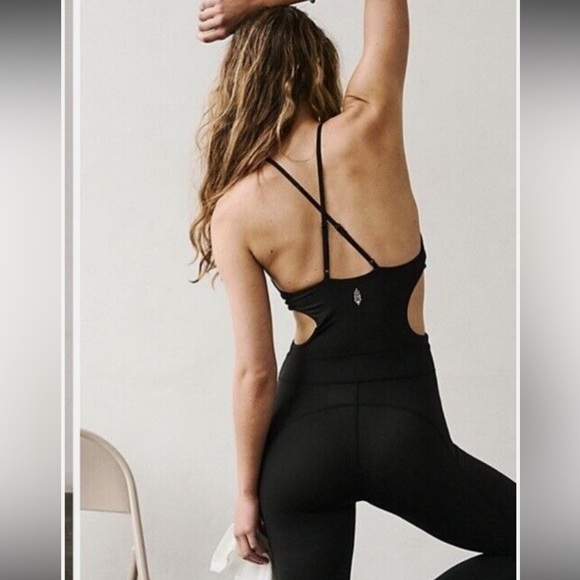 Free People Movement Cosmic Love Cutout Jumpsuit - Picture 2 of 11